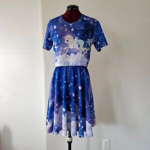 Merbunny Baby/Chibi Bunny Galaxy Unicorn set sz M
